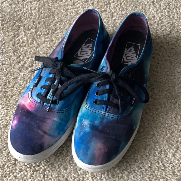 vans galaxy blue